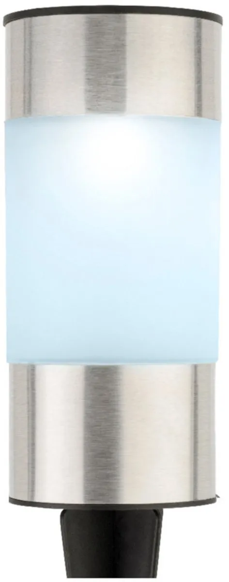 Lumineo Solar Tuinlamp Cilinder 18 Stuks - 14cm - Koel Wit
