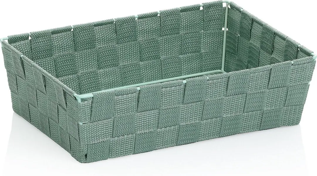 Kela Badkamer - Alvaro Mand 29,5x20,5x8,5 cm - Polypropyleen - Groen