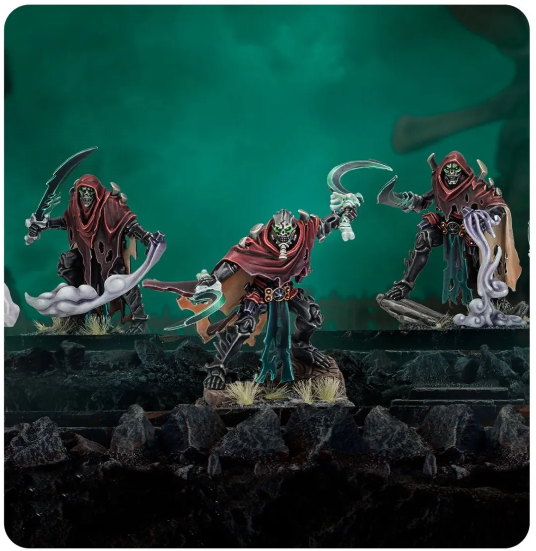 Games Workshop Ossiarch Bonereapers Mortis Reapers - 62 Onderdelen