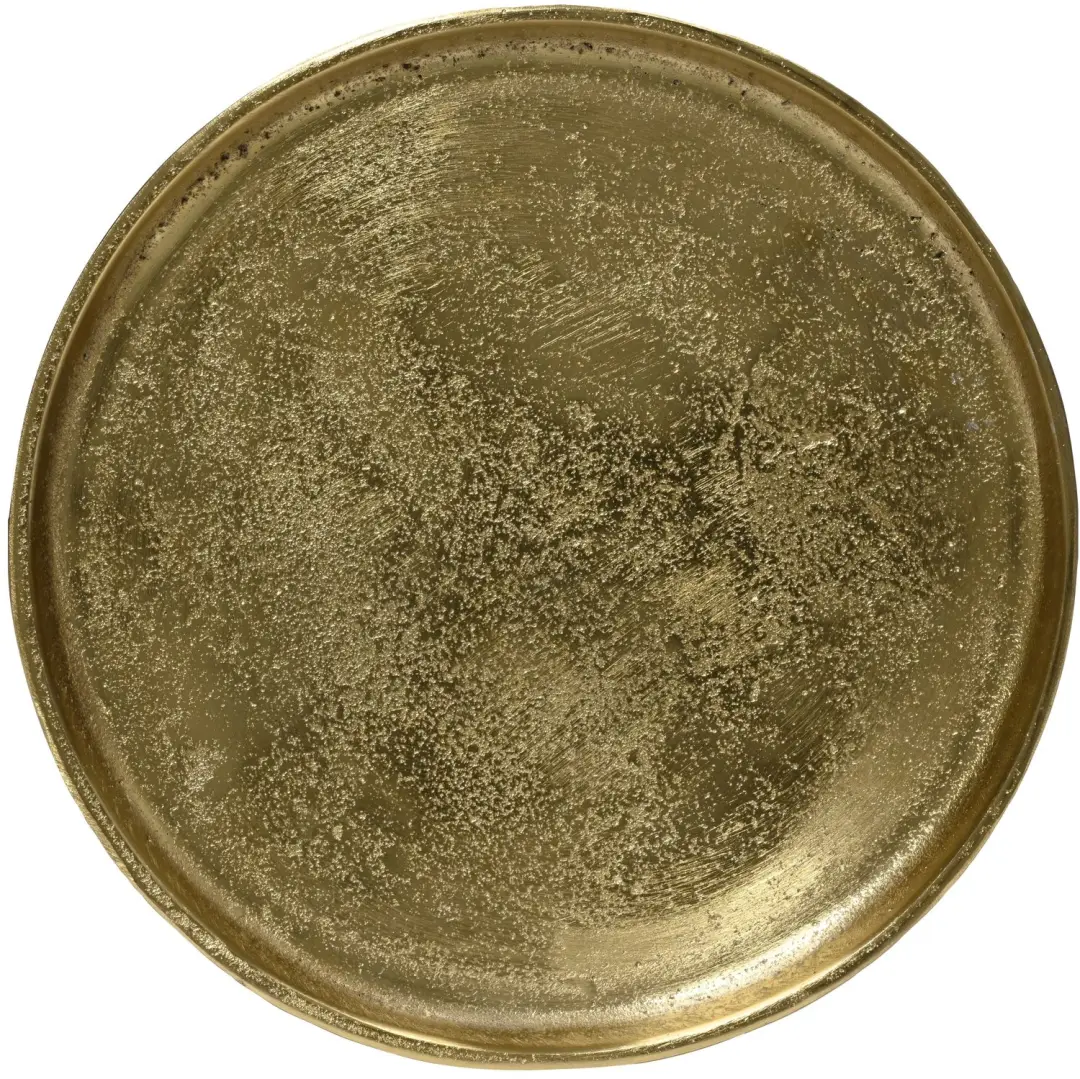 Kaemingk Decoratief Bord Aluminium Ø30,5cm