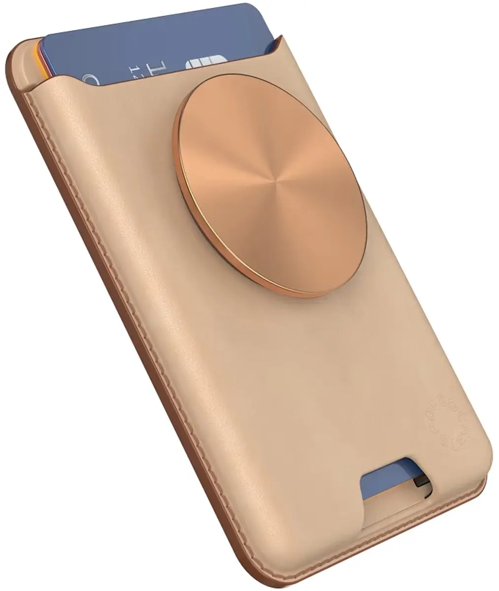 PopSockets PopWallet MagSafe - Vegan Tan Nigiri - afbeelding 5 van 6
