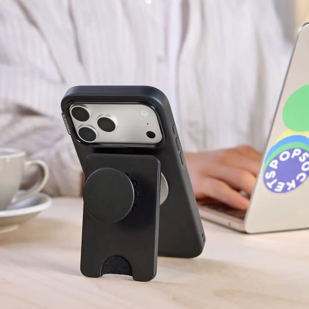PopSockets PopWallet MagSafe Kick-Out - Zwart - afbeelding 2 van 6