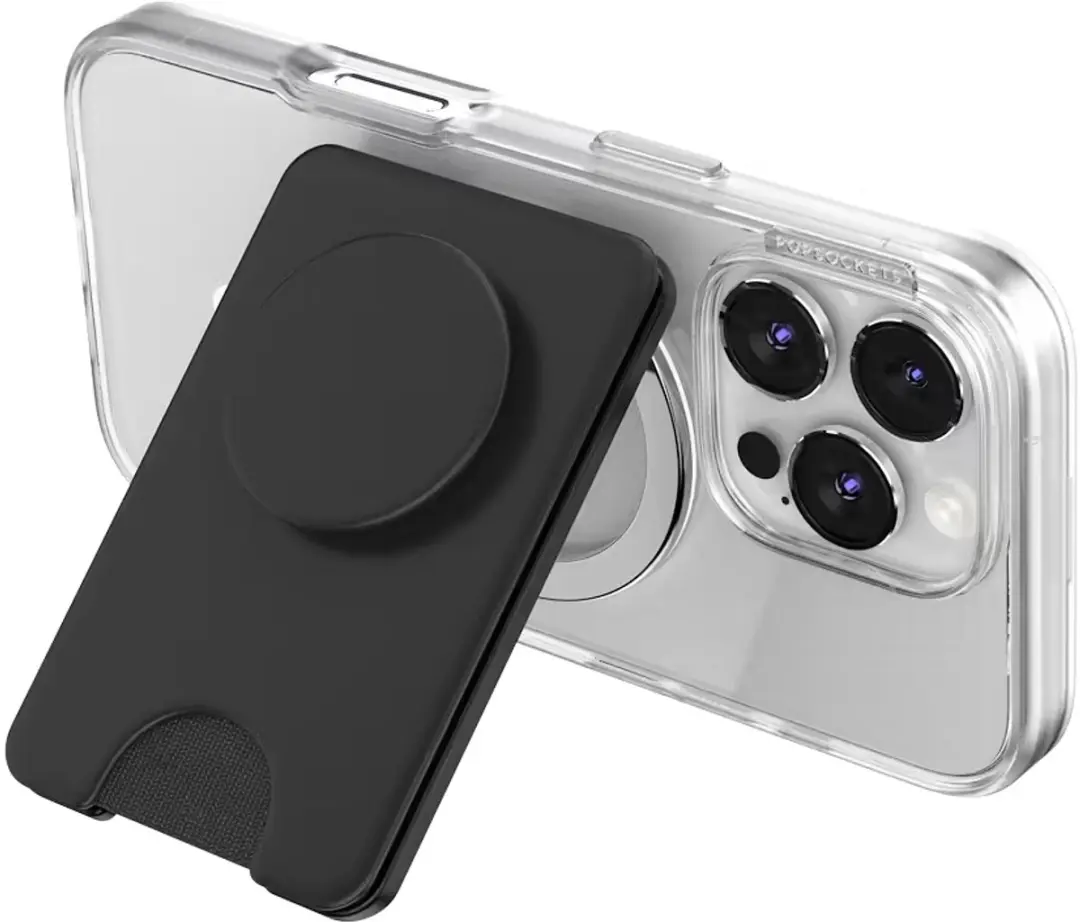 PopSockets PopWallet MagSafe Kick-Out - Zwart - afbeelding 4 van 6