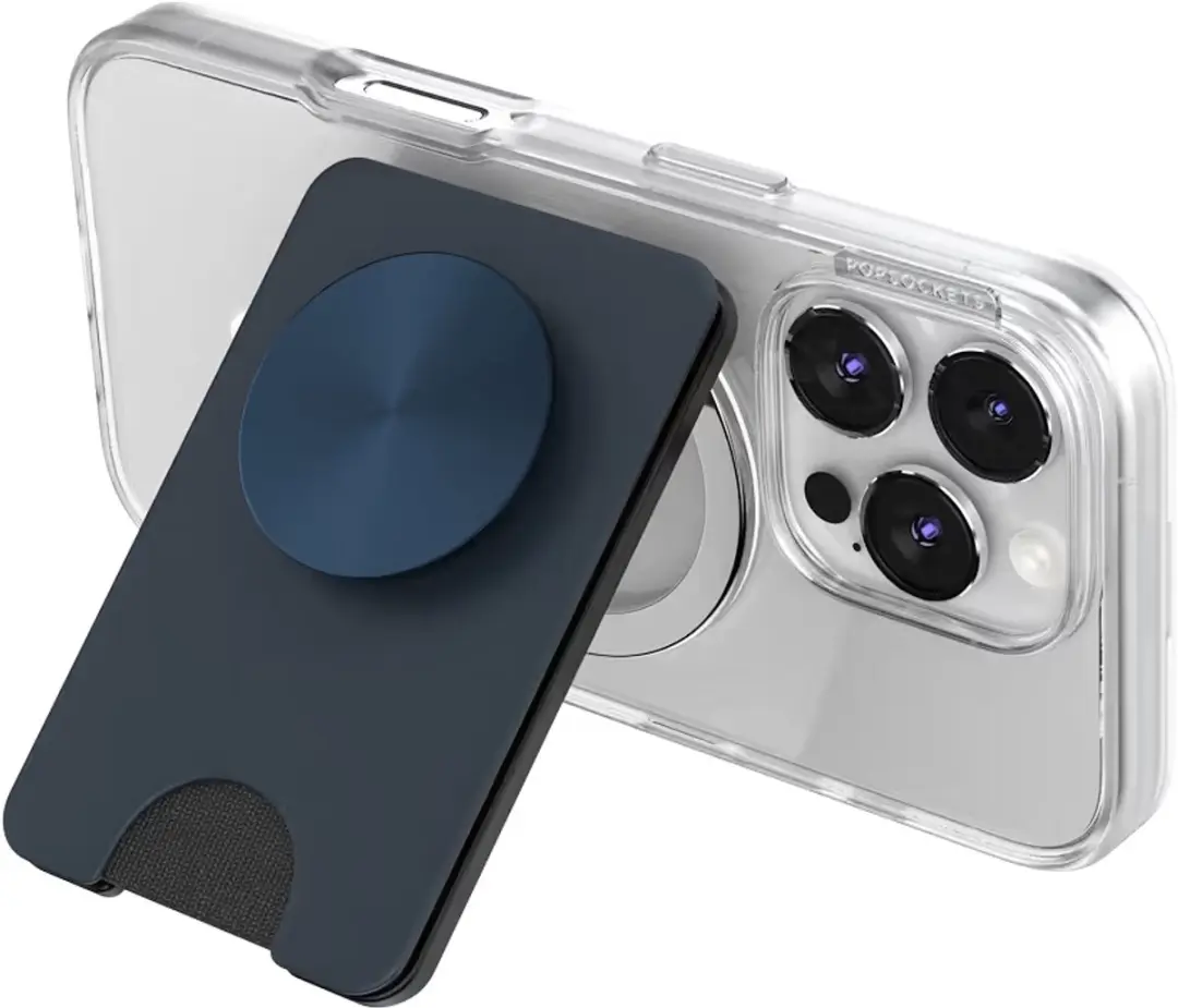 PopSockets PopWallet MagSafe Kick-Out - Navy - afbeelding 6 van 6