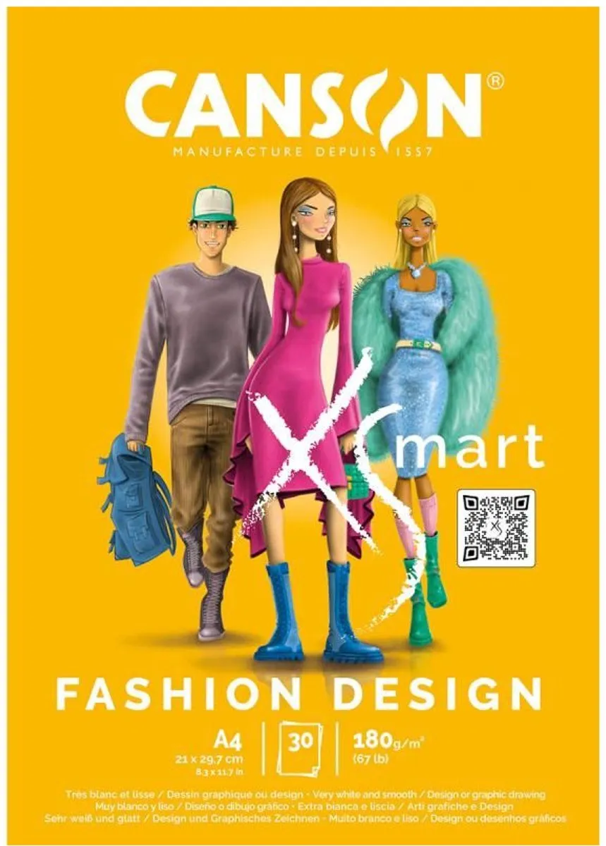 Canson C32250P000 Papierblok Handenarbeid 180g/m²
