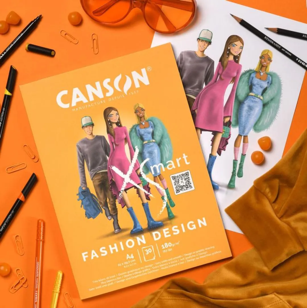 Canson C32250P000 Papierblok Handenarbeid 180g/m² - 30 Vel Meerkleurig