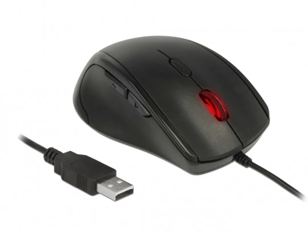 Delock 12548 USB Muis Linkshandig