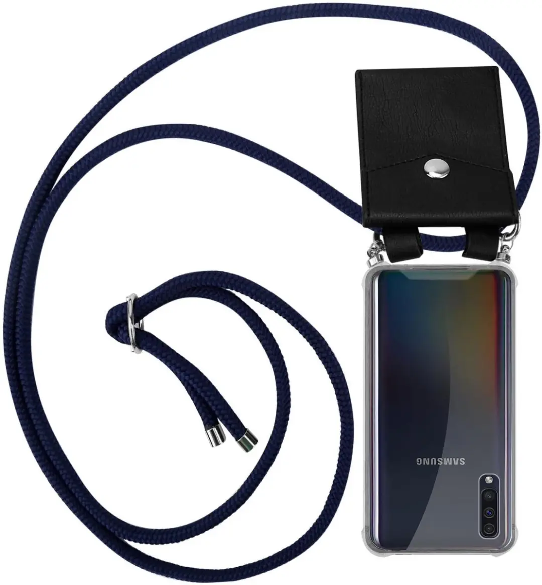 Cadorabo Hoesje geschikt voor Samsung Galaxy A50 4G / A50s / A30s in DIEP BLAUW