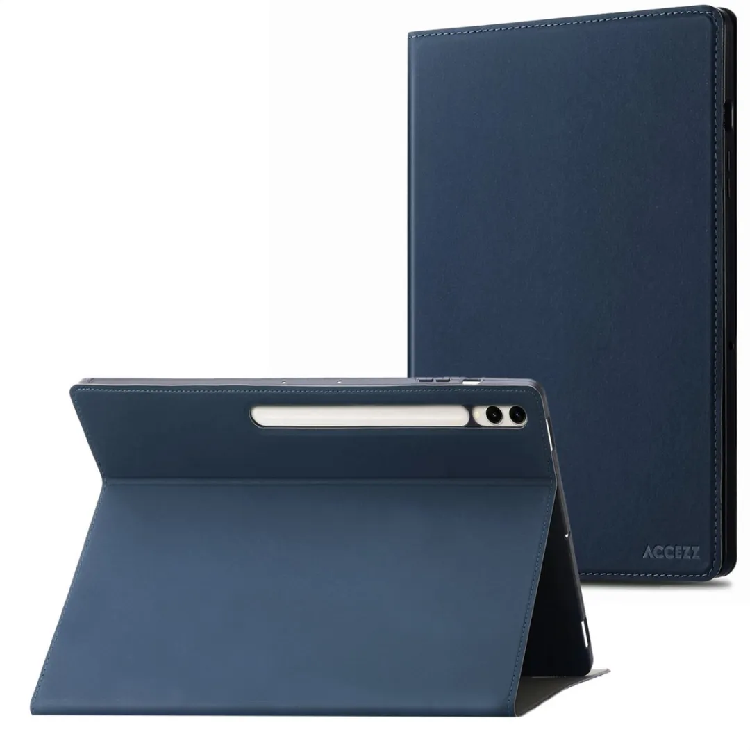 Accezz Tablethoes SH00068418 - Donkerblauw - 12.4 inch