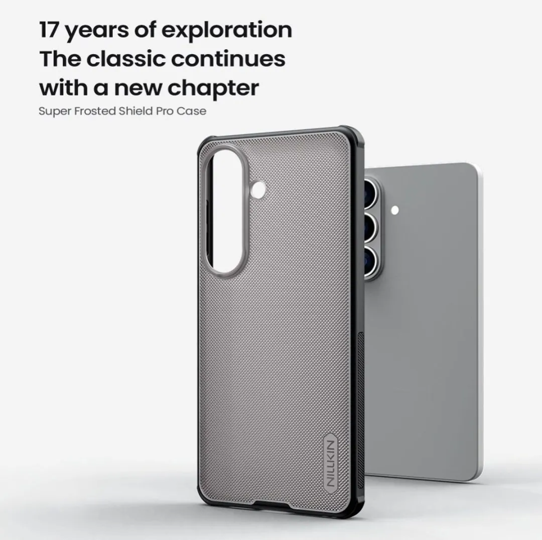 Nillkin Super Frosted Shield Hoesje Samsung Galaxy A37 - Transparant Zwart