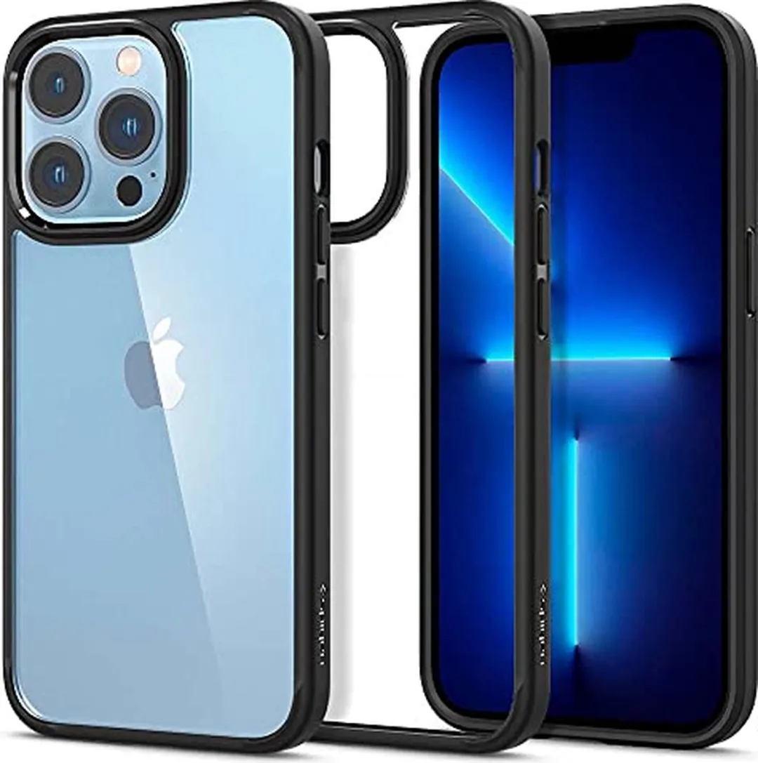 Spigen Ultra Hybrid iPhone 13 Pro Hoesje - 8809811850109 - Transparant