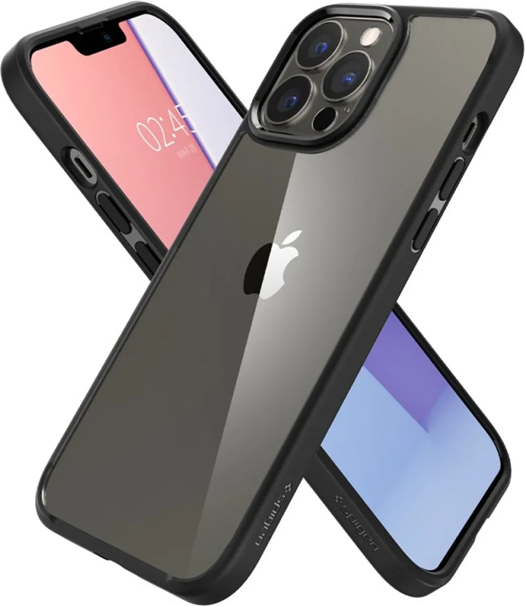 Spigen Ultra Hybrid iPhone 13 Pro Hoesje - 8809811850109 - Transparant