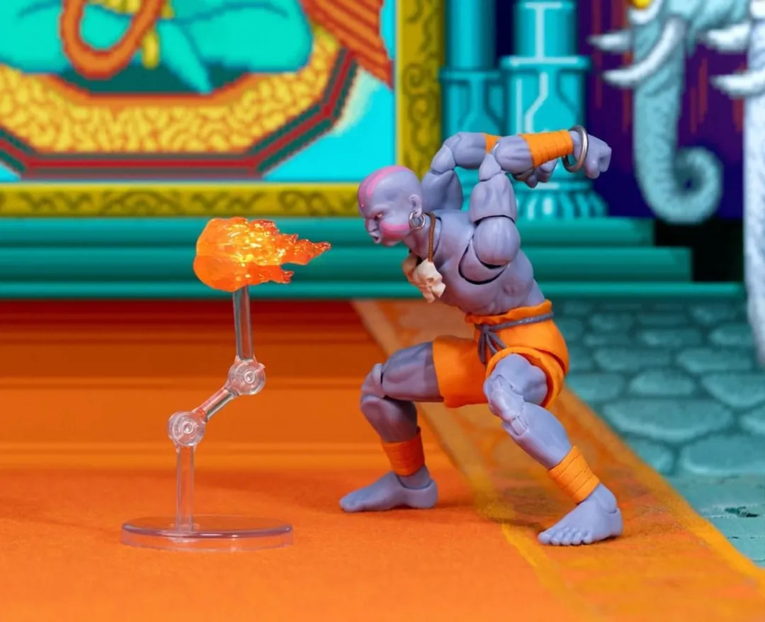 Jada Toys Ultra Street Fighter II Dhalsim 1/12 Action Figuur - 15cm - Multi