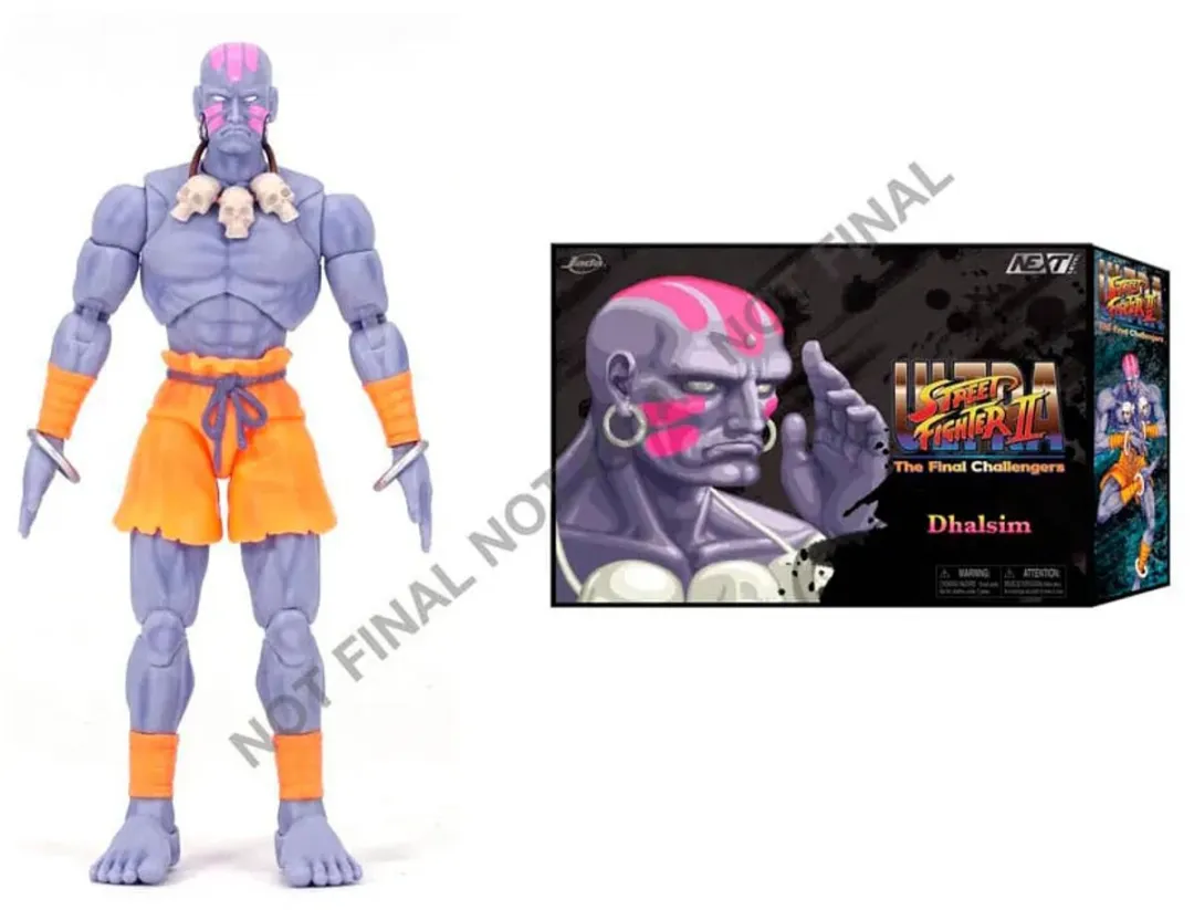 Jada Toys Ultra Street Fighter II Dhalsim 1/12 Action Figuur - 15cm - Multi - afbeelding 6 van 6