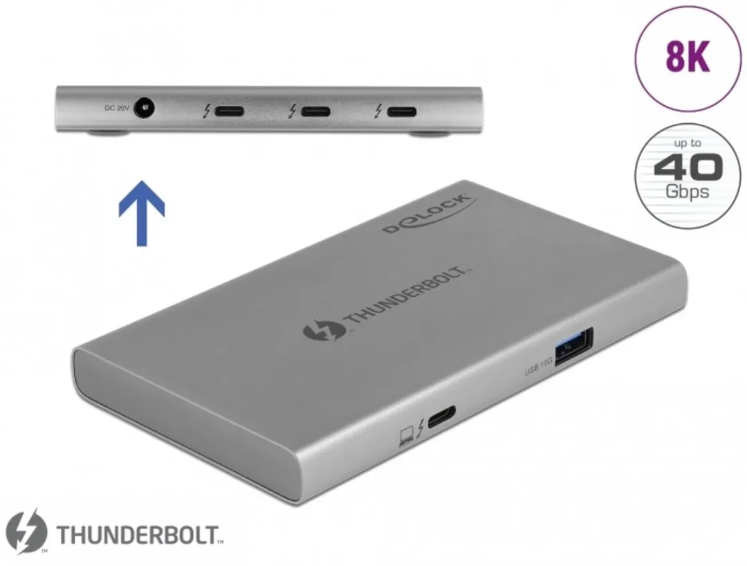 Delock 64157 Thunderbolt 4 Hub