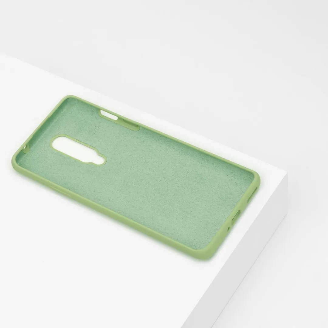 BMAX Siliconen Hoesje OnePlus 8 Pro BMAX215646 - Mintgroen - afbeelding 6 van 6