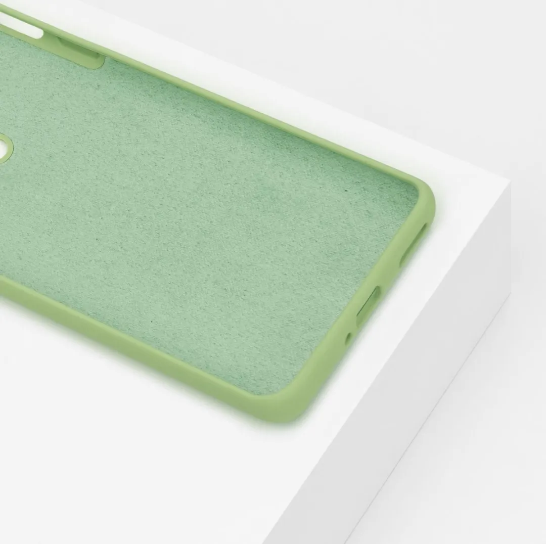 BMAX Siliconen Hoesje OnePlus 8 Pro BMAX215646 - Mintgroen