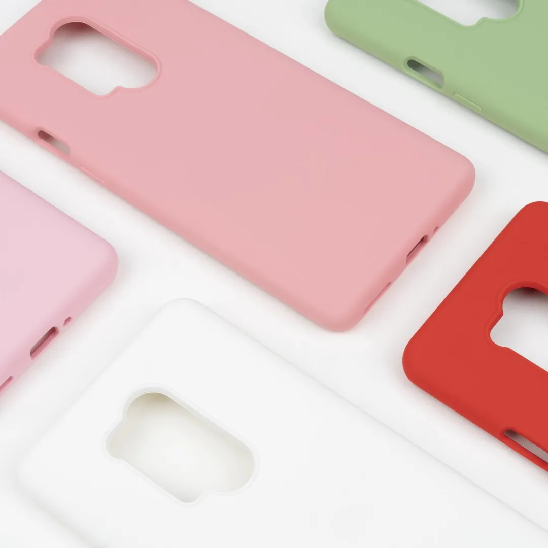 BMAX Siliconen Hoesje OnePlus 8 Pro BMAX215646 - Mintgroen