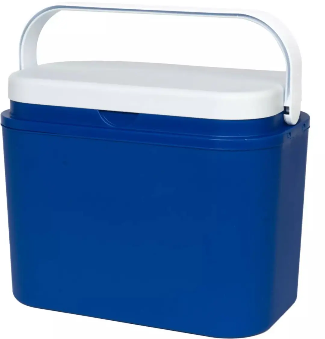 Benson Blauw witte koelbox 10 liter 32,5x 19,6x 25,7 cm, handig voor werk, pickn