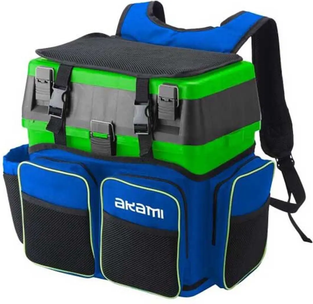 Akami Mg-24 Rugzak Groen 37 x 34 x 21 cm
