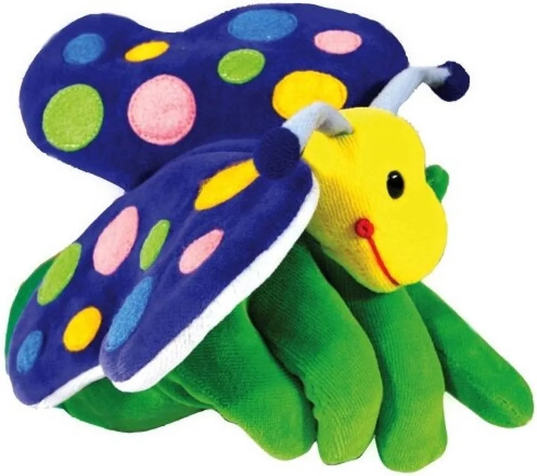 Beleduc Vlinder Handpop