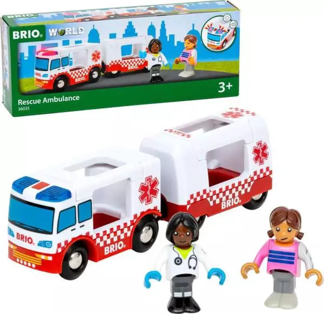 BRIO Rescue Ambulance 63603500 - Multikleur