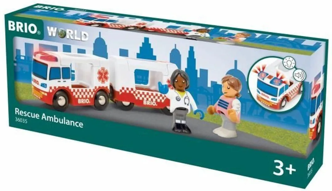 BRIO Rescue Ambulance 63603500 - Multikleur