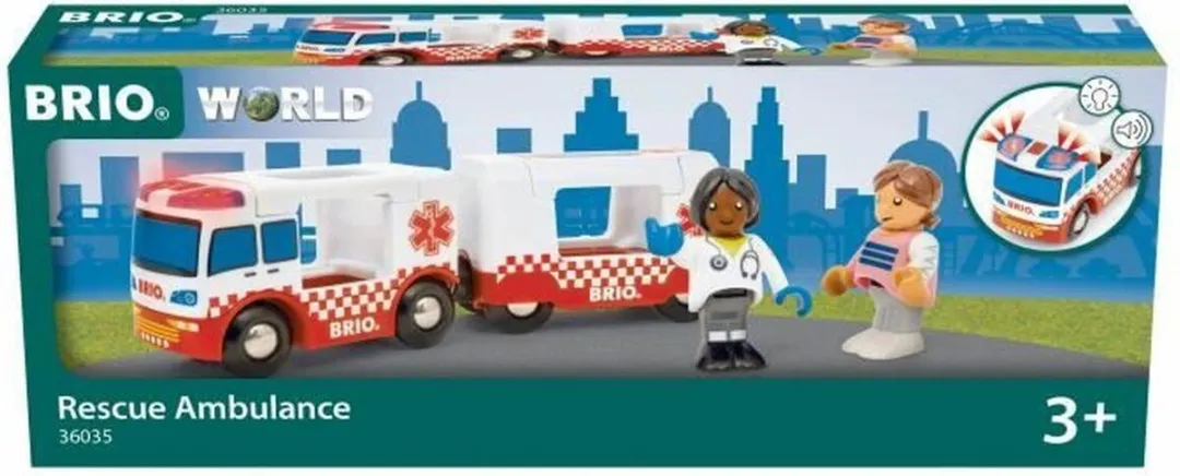 BRIO Rescue Ambulance 63603500 - Multikleur - afbeelding 6 van 6