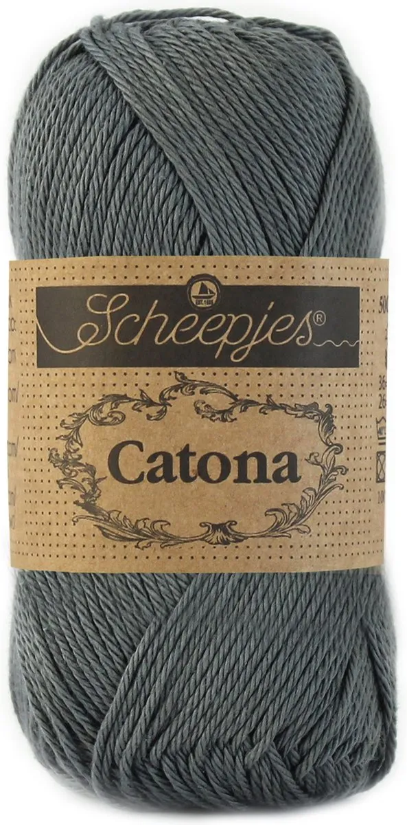 Scheepjes Catona 25g - Anthracite