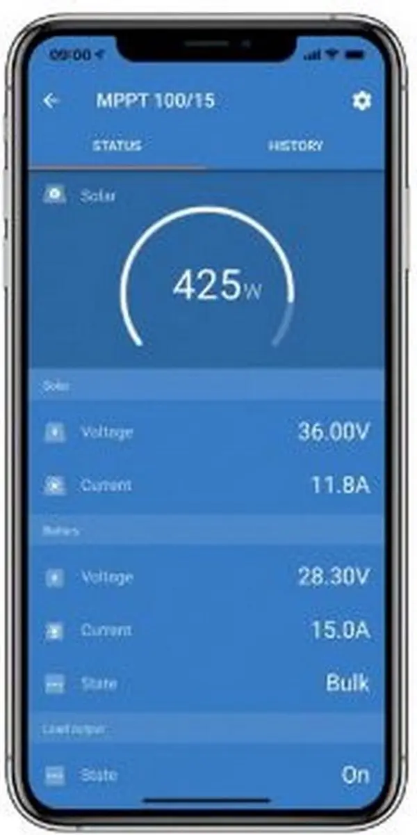Victron SmartSolar 150/100 SCC115110511 Laadregelaar - Blauw - afbeelding 2 van 6
