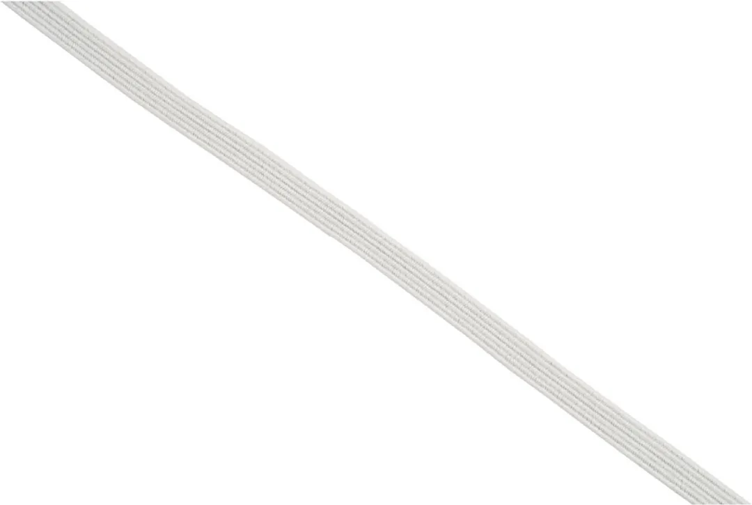 Creativ Company Creotime Elastisch Koord 6mm - 50m - Wit