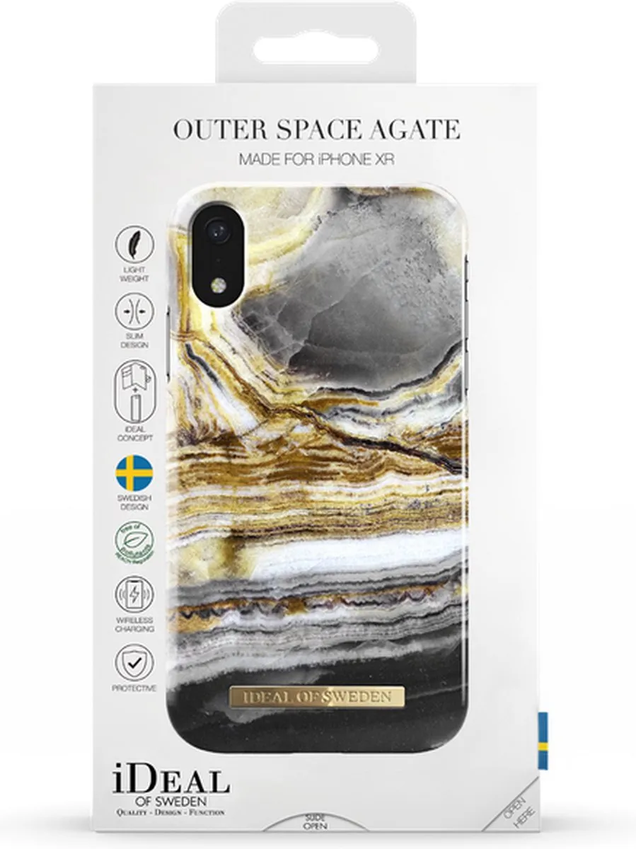 iDeal of Sweden iPhone XR Hoesje iPXr703508012 - Goud/Grijs - afbeelding 2 van 6