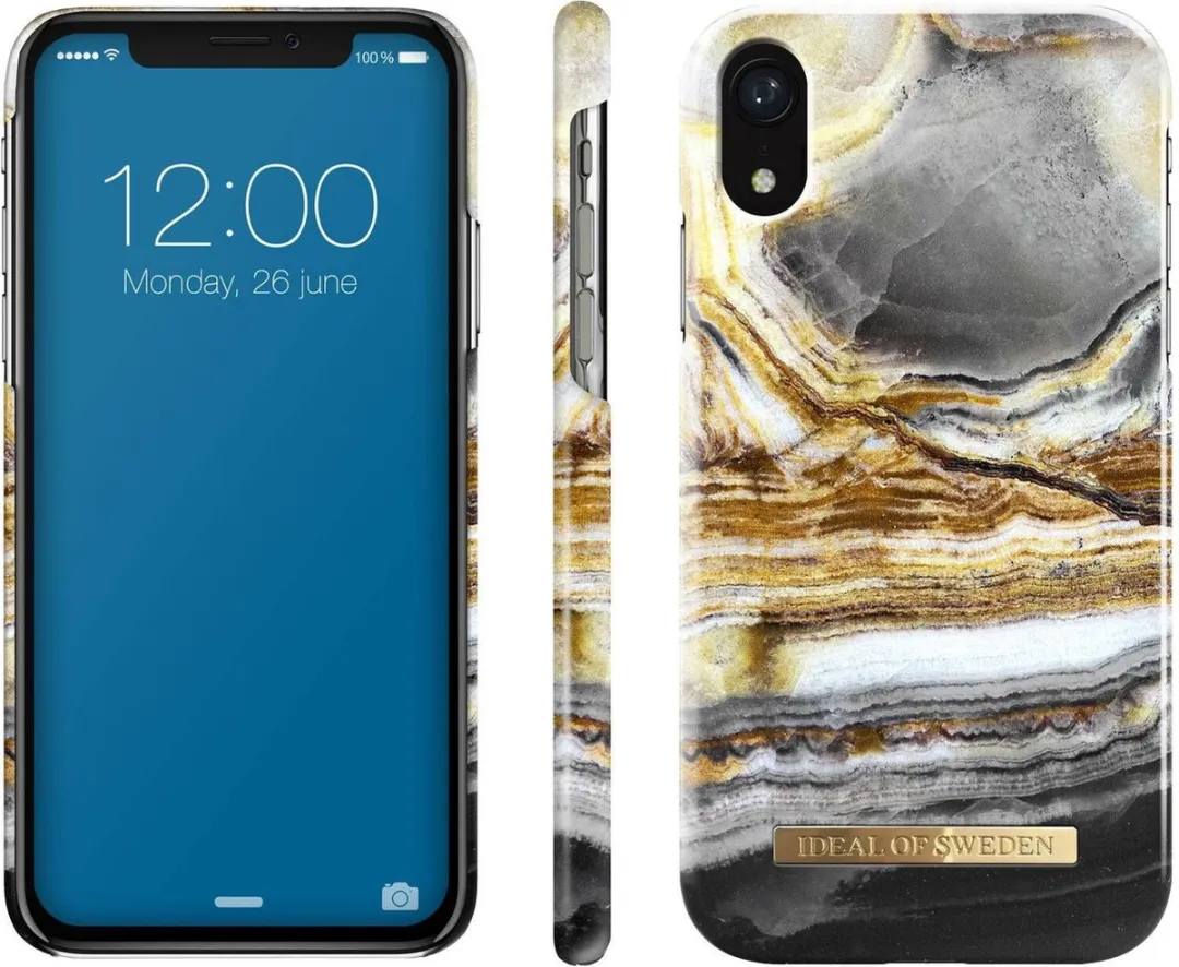 iDeal of Sweden iPhone XR Hoesje iPXr703508012 - Goud/Grijs - afbeelding 4 van 6