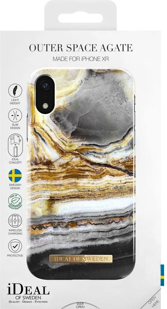 iDeal of Sweden iPhone XR Hoesje iPXr703508012 - Goud/Grijs - afbeelding 6 van 6
