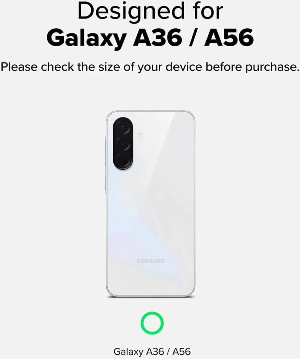 Ringke Fusion Card Hoesje Samsung Galaxy A56/A36 - Transparant