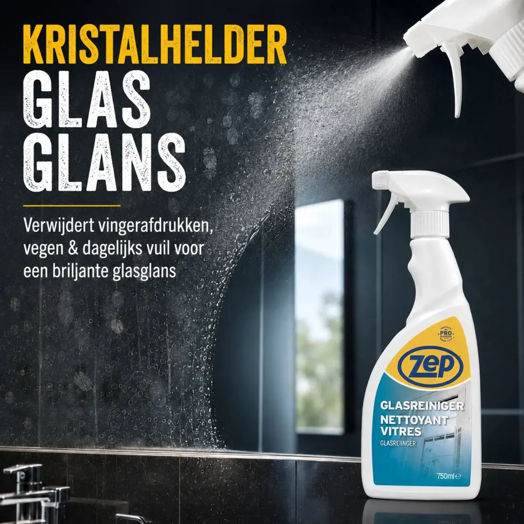Zep Glasreiniger - 6x 750ml - afbeelding 6 van 6