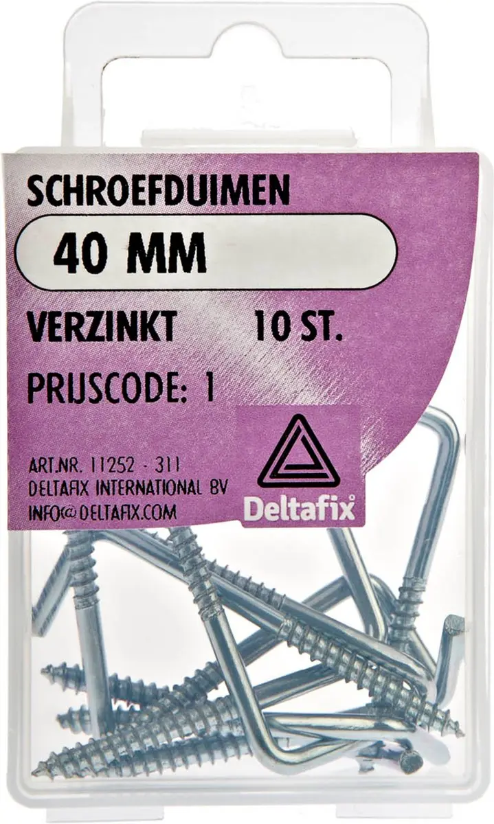 Deltafix Schroefduim 40mm