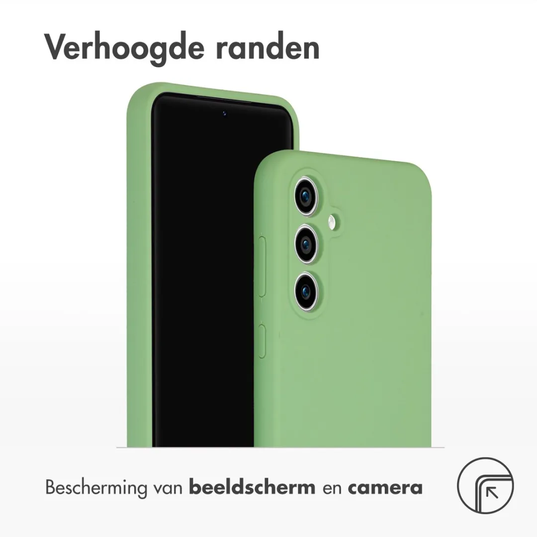 Accezz Hoesje Samsung Galaxy S23 FE - Groen
