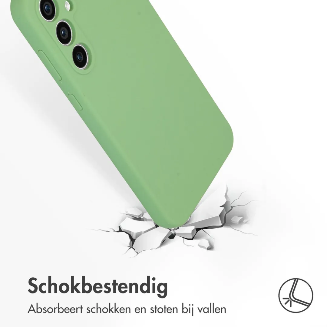 Accezz Hoesje Samsung Galaxy S23 FE - Groen