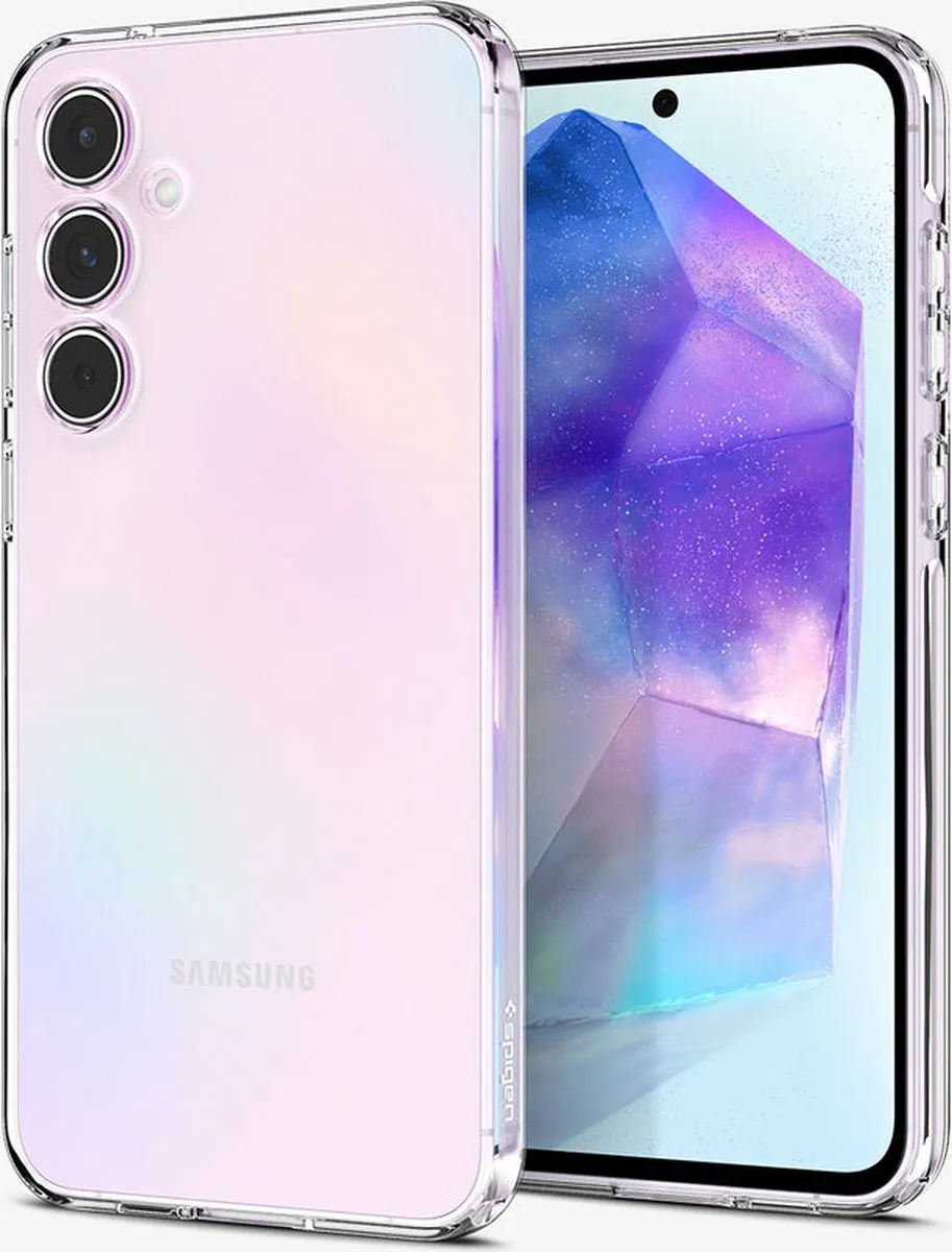 Spigen Liquid Crystal Hoesje ACS07537 - Samsung Galaxy A55 - Transparant