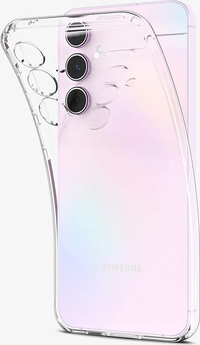 Spigen Liquid Crystal Hoesje ACS07537 - Samsung Galaxy A55 - Transparant