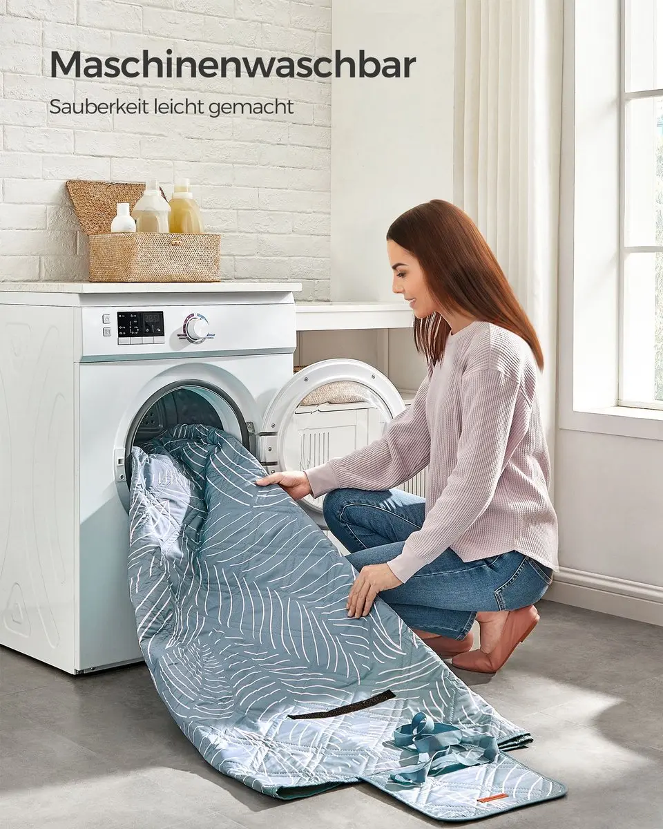 Songmics Picknickkleed 300 x 200 cm - Lichtblauw - afbeelding 6 van 6
