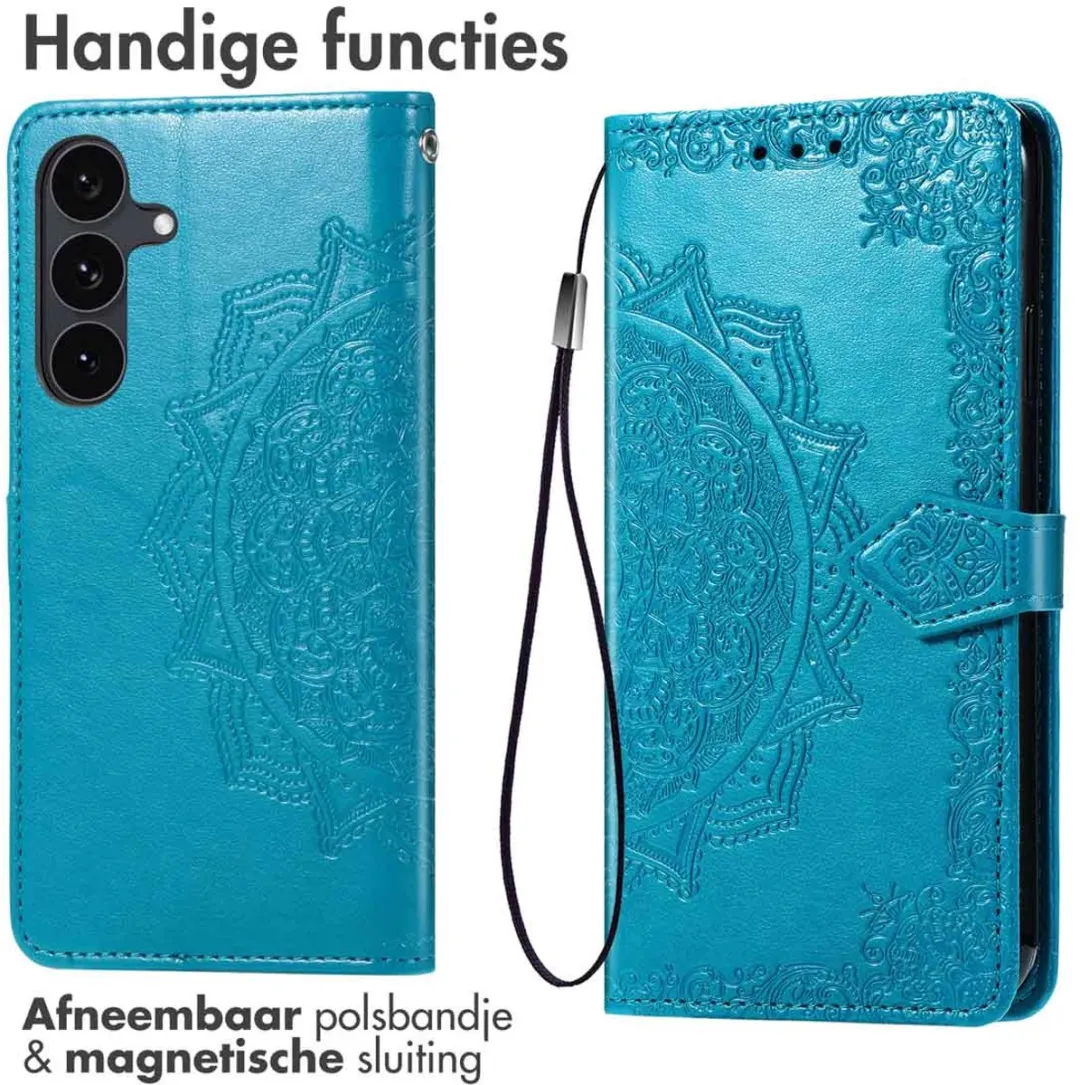Imoshion Hoesje Samsung Galaxy S25 FE - 3 Pasjes - Turquoise