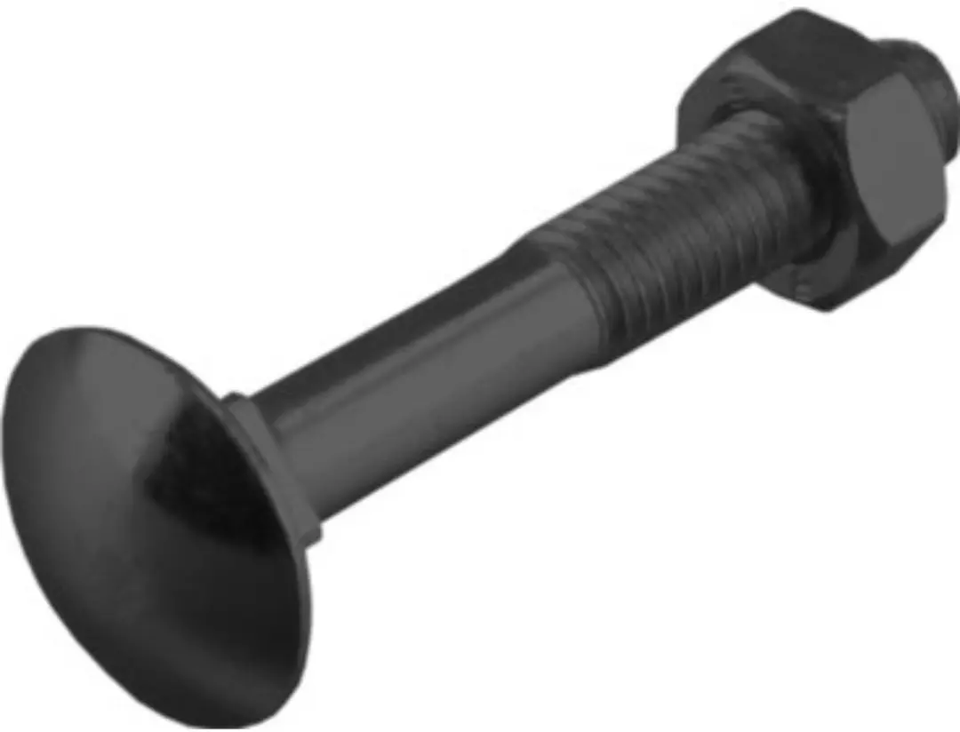 Starx Slotbout M8 x 60 mm Zwart Gelakt