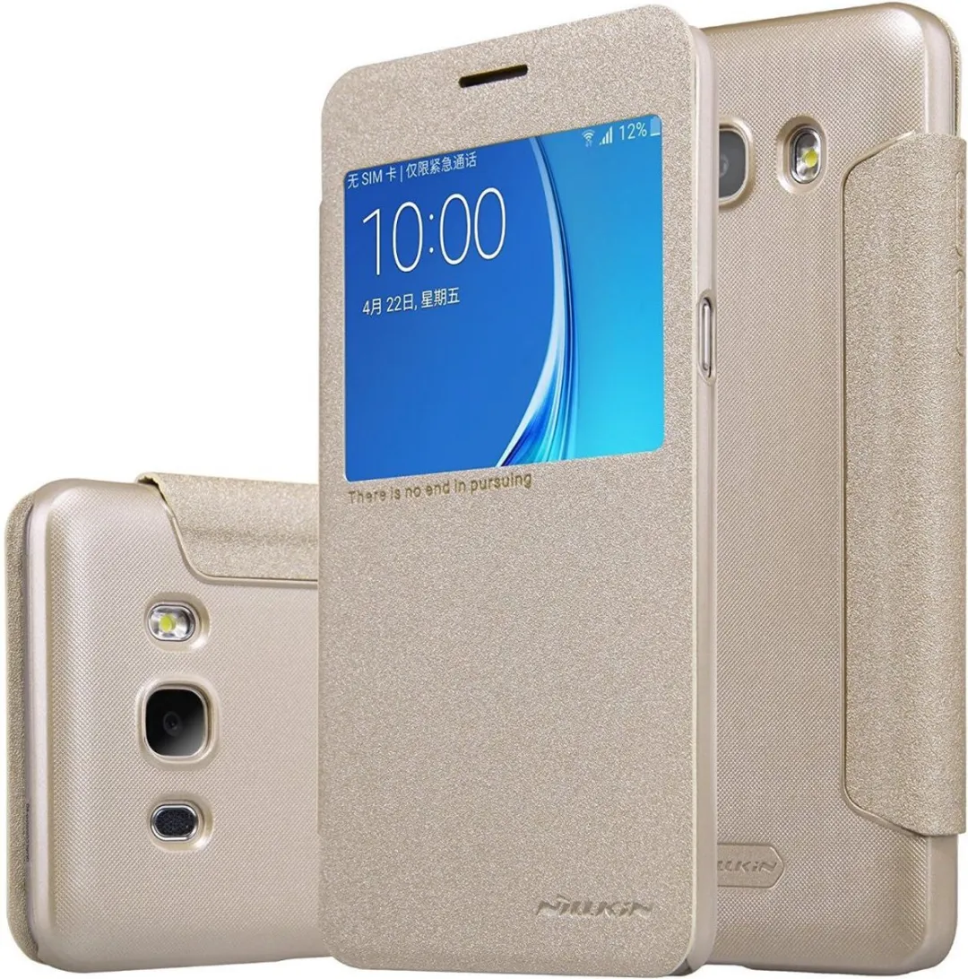 Nillkin Sparkle Booktype Hoes Samsung Galaxy J5 - Wit - afbeelding 2 van 6