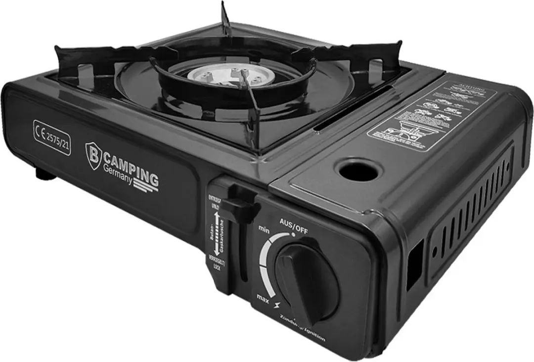 Benson Camping kooktoestel draagkoffer zwart