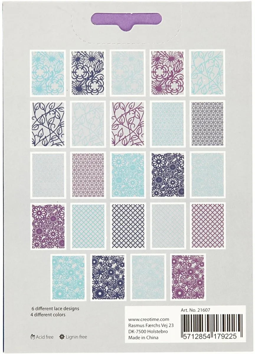 Creativ Company Kartonblok A6 200gr - Multicolor