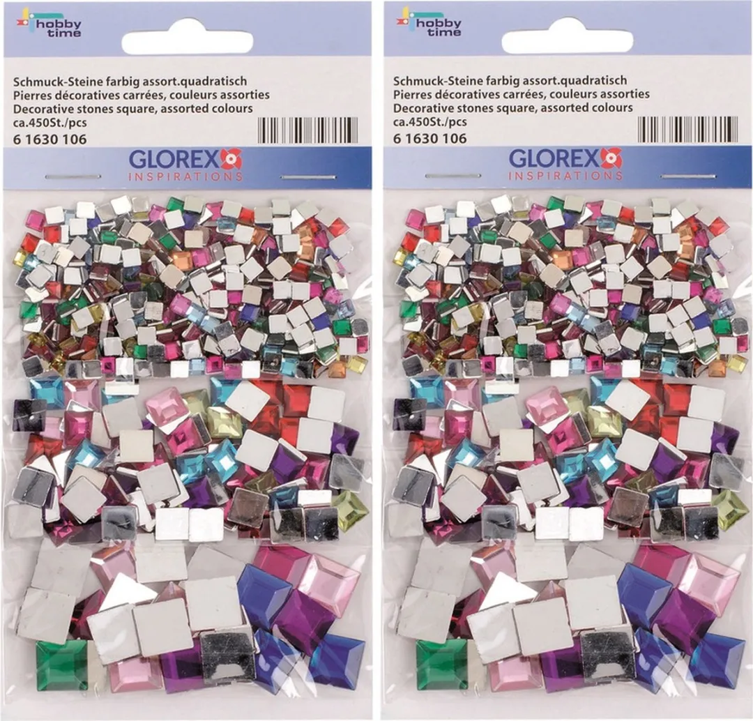 Glorex Hobby Strass Steentjes 900 Stuks