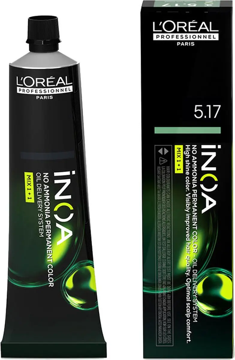 L'Oréal Inoa Color 5.17 Licht Essen Kastanje