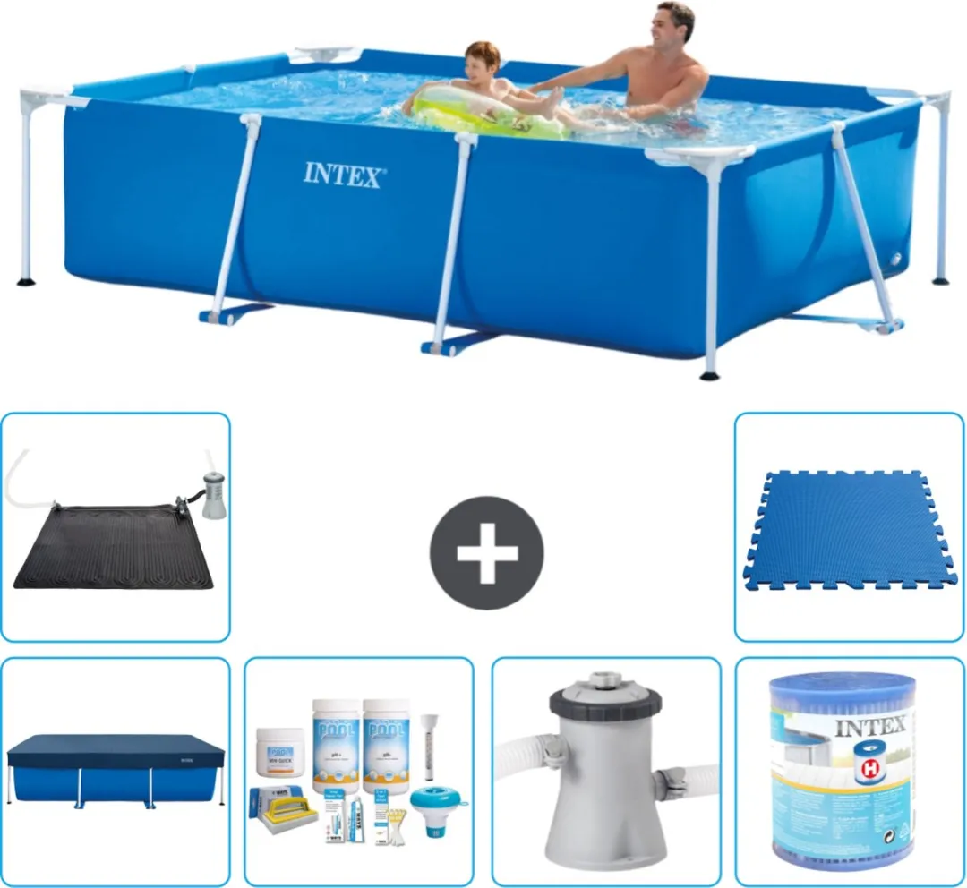 Intex Rechthoekig Frame Zwembad 260x160cm